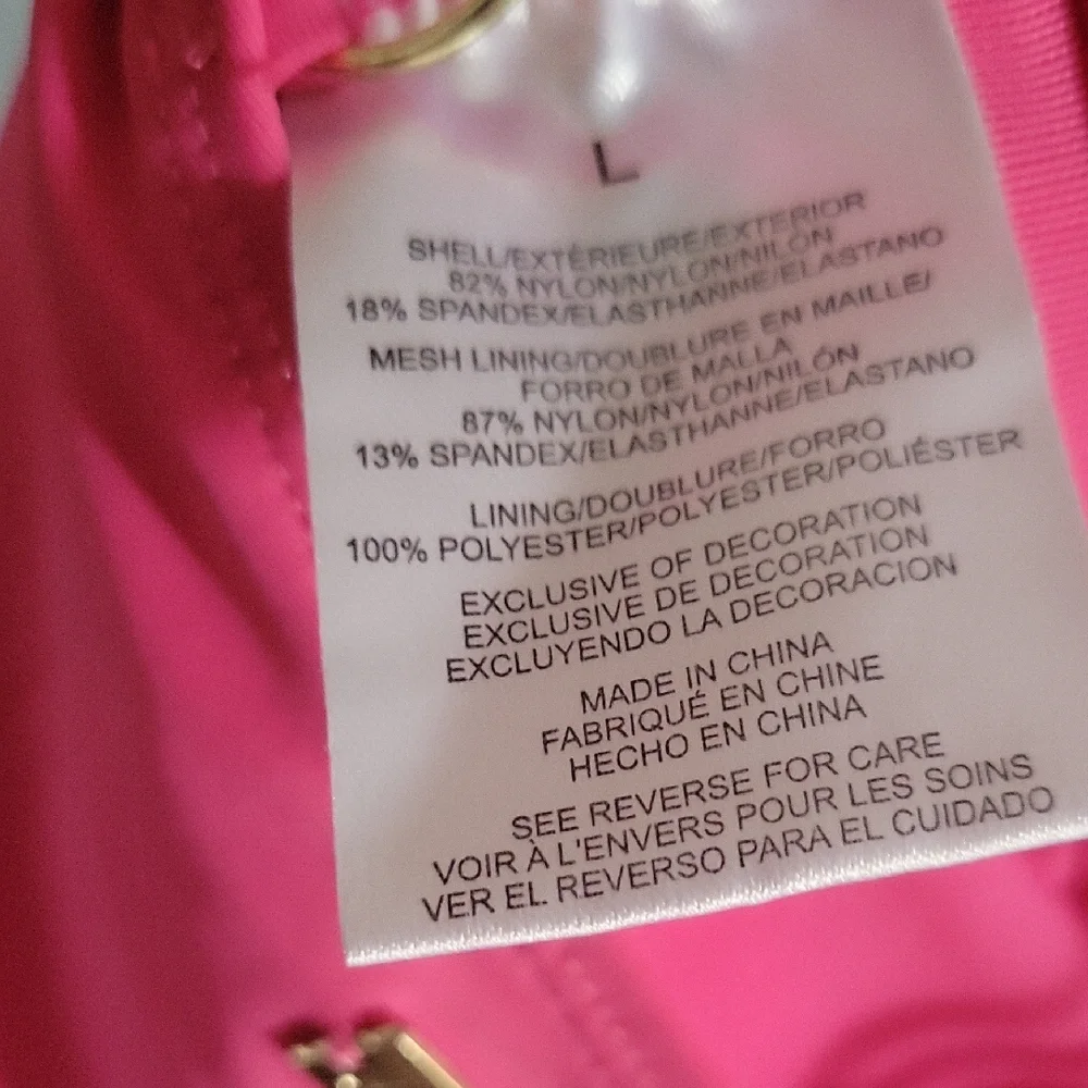 JNY Pink One-Piece Swimsuit